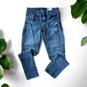 Cosmic Blue Love Skinny Jeans - Size 25